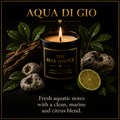 Aqua Di Gio - 8oz Luxury Coconut Hybrid Candle