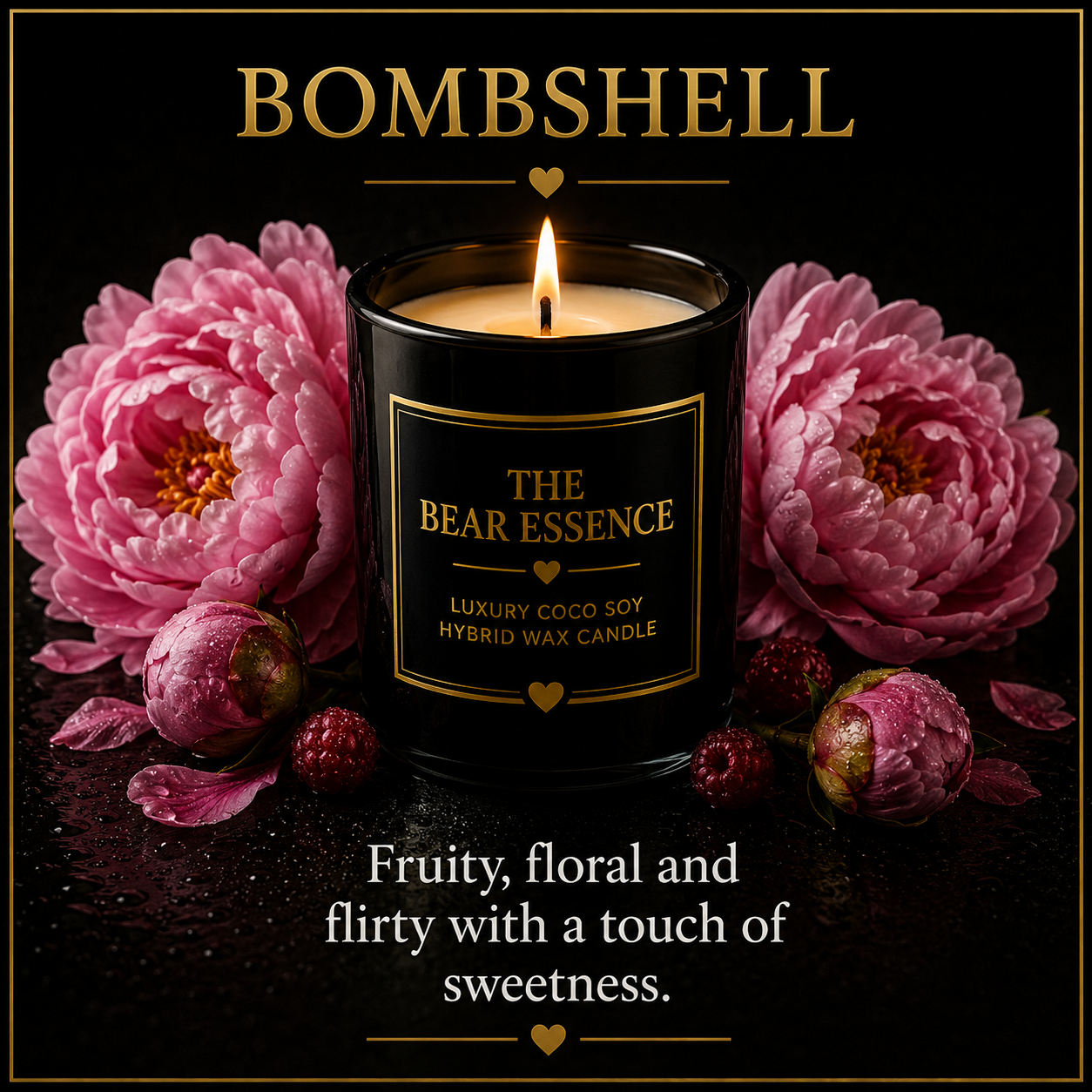 Bombshell - 8oz Luxury Coconut Hybrid Candle