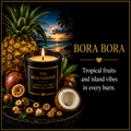 Bora Bora - 8oz Luxury Coconut Hybrid Candle