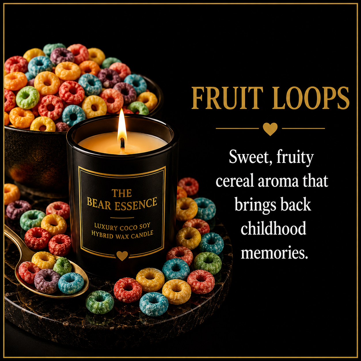 Fruit Loops - 8oz Luxury Coconut Hybrid Candle