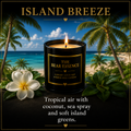 Island Breeze - 8oz Luxury Coconut Hybrid Candle
