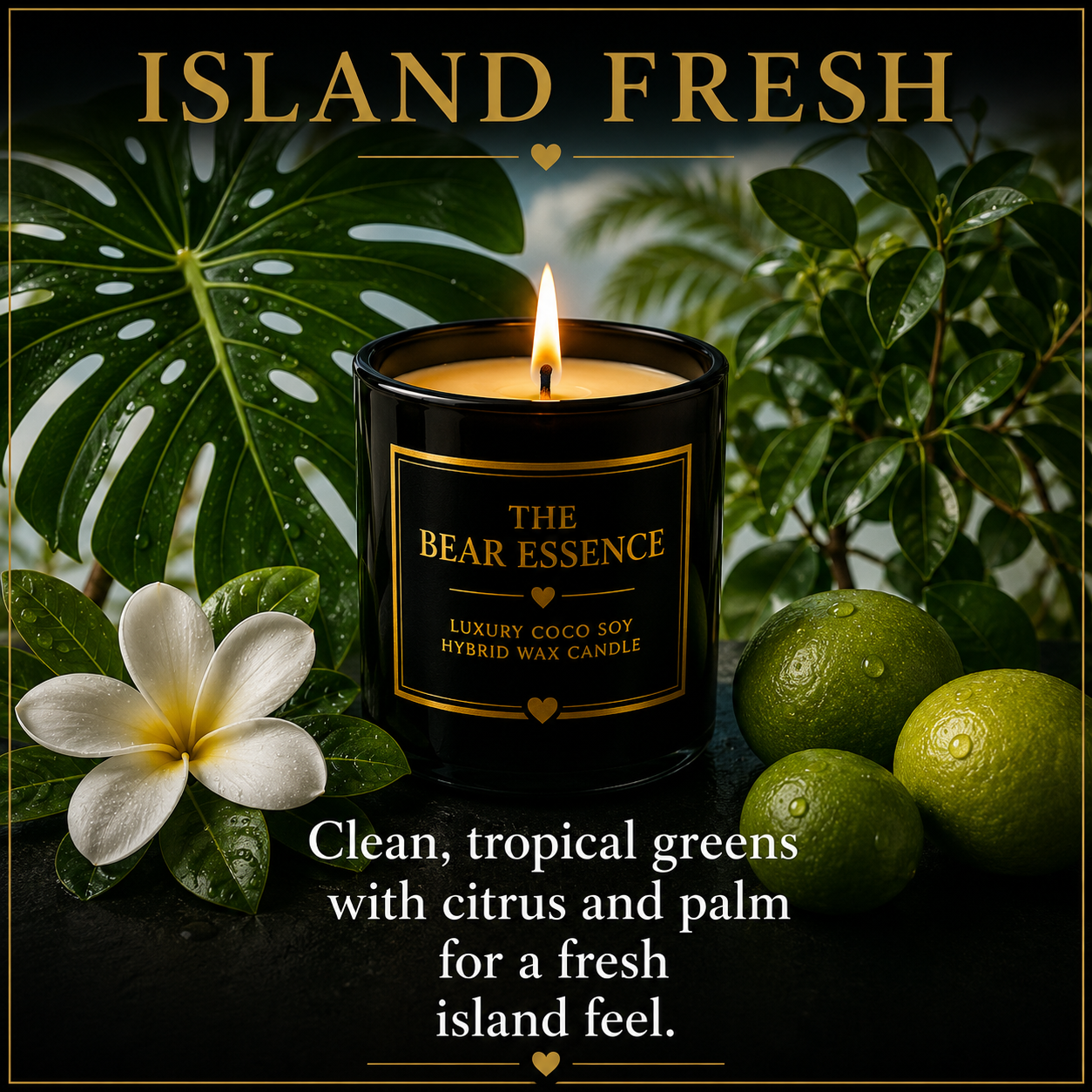 Island Fresh - 8oz Luxury Coconut Hybrid Candle