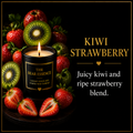 Kiwi Strawberry - 8oz Luxury Coconut Hybrid Candle