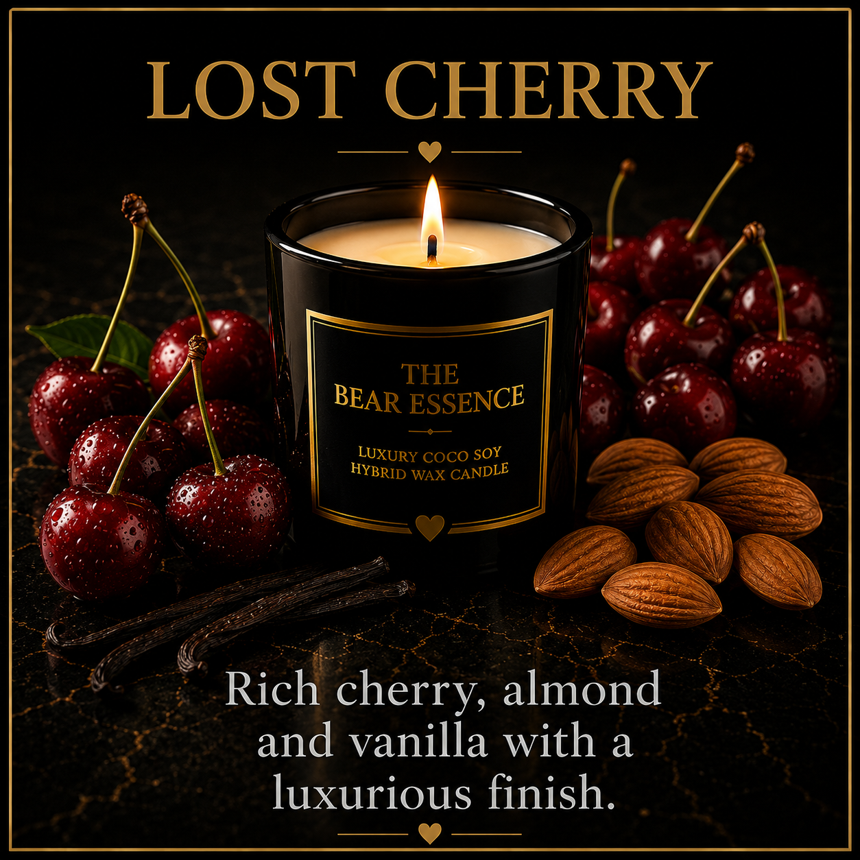 Lost Cherry - 8oz Luxury Coconut Hybrid Candle