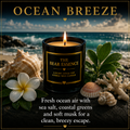Ocean Breeze - 8oz Luxury Coconut Hybrid Candle