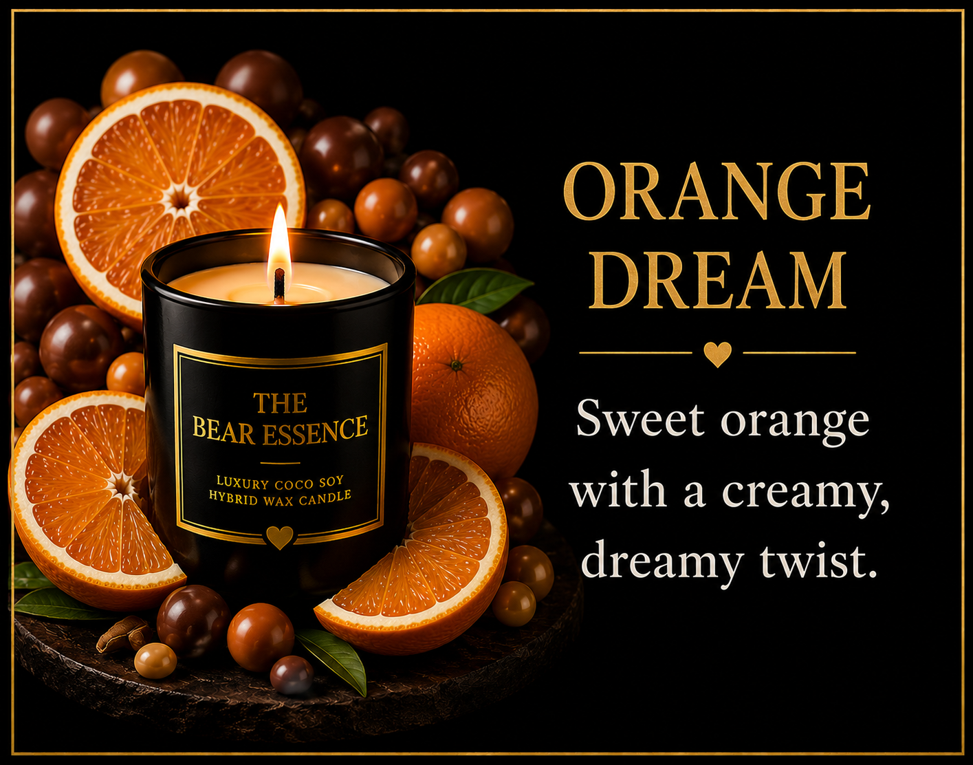 Orange Dream - 8oz Luxury Coconut Hybrid Candle
