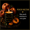 Peach Nectar - 8oz Luxury Coconut Hybrid Candle