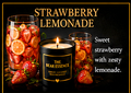 Strawberry Lemonade - 8oz Luxury Coconut Hybrid Candle