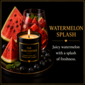 Watermelon Splash - 8oz Luxury Coconut Hybrid Candle